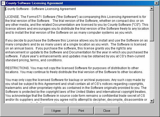 Accept License Agreement